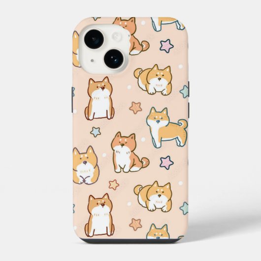 柴犬 iPhoneケース (裏面)