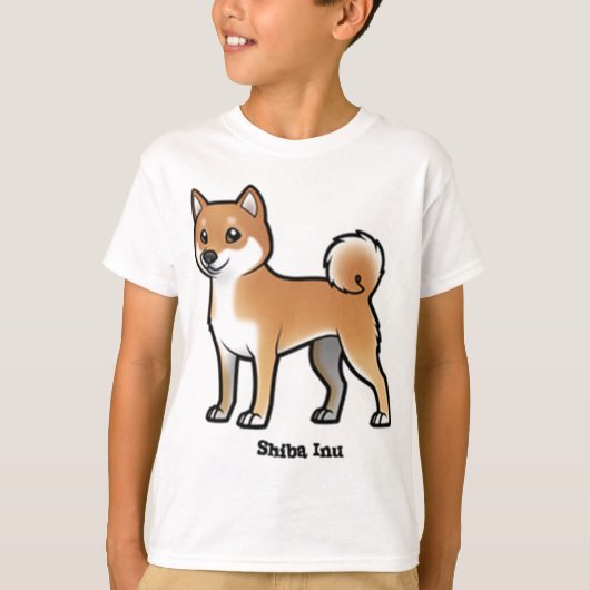 柴犬 Tシャツ (正面)