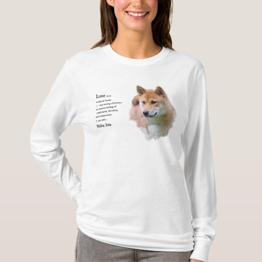 柴犬 Tシャツ (正面)