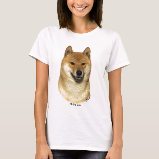 柴犬 Tシャツ (正面)