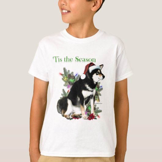 柴犬 Tシャツ (正面)