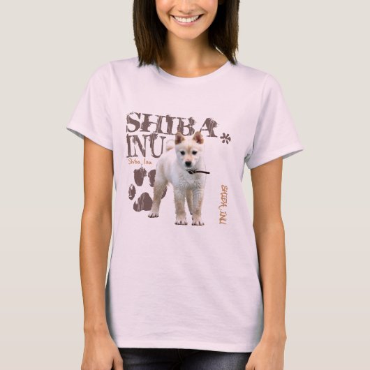 柴犬 Tシャツ (正面)