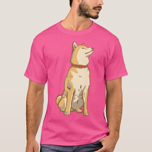 柴犬 Tシャツ (正面)