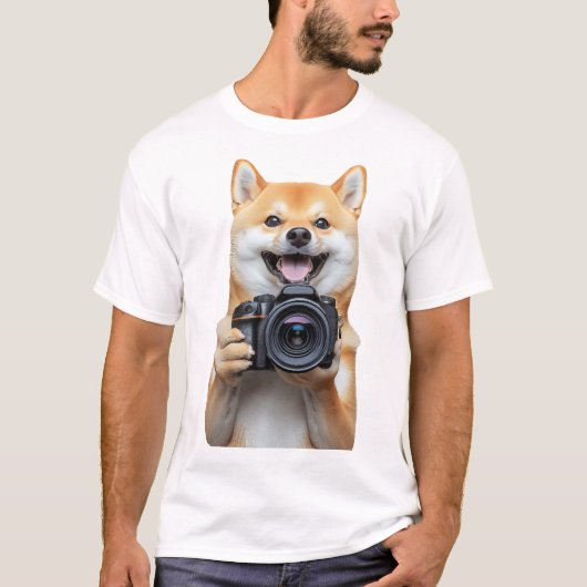 柴犬 Tシャツ (正面)