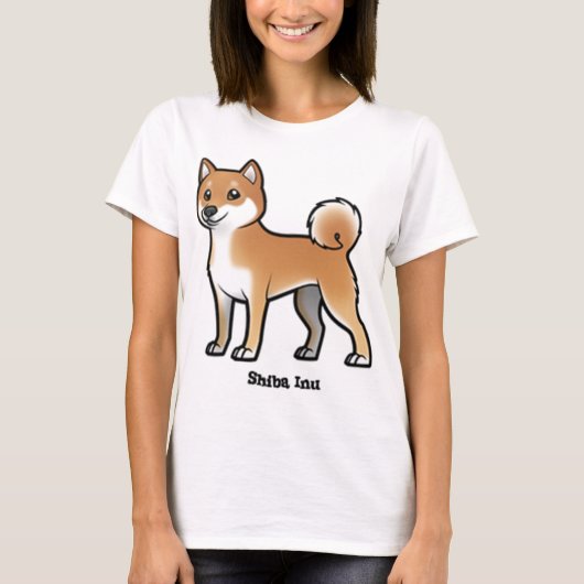 柴犬 Tシャツ (正面)