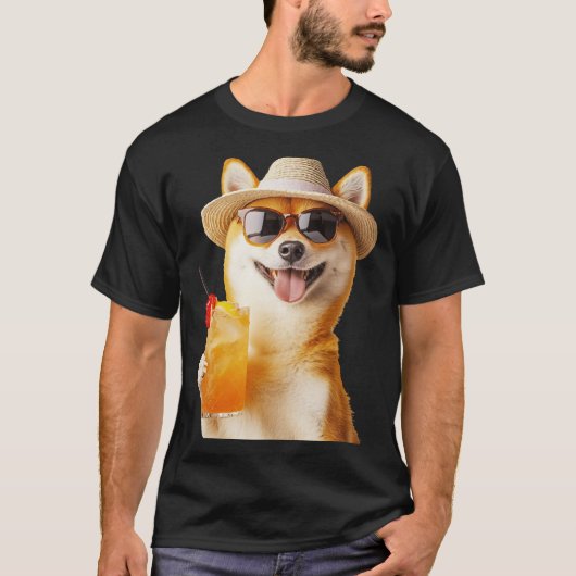 柴犬 Tシャツ (正面)