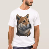 柴犬 Tシャツ (正面)