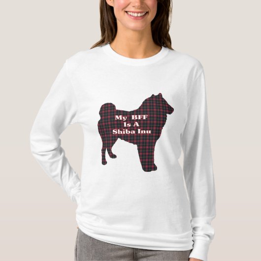 柴犬BFFギフト Tシャツ (正面)