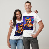 柴犬DJパーティTシャツ Tシャツ (ユニセックス)