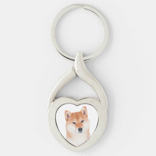 柴犬Keychain キーホルダー (正面)