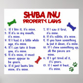 柴犬PL2 ポスター (正面)