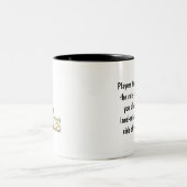 柵および地雷 ツートーンマグカップ (中央)