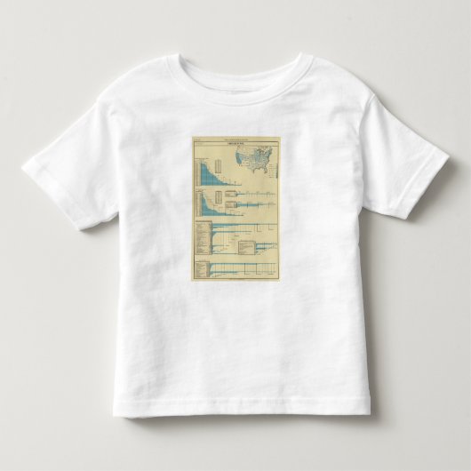 柵によるキャリッジ トドラーTシャツ (正面)