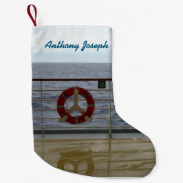 柵のカスタム スモールクリスマスストッキング