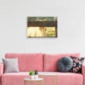 柵の中を覗き込む キャンバスプリント (インサイチュ (リビング))