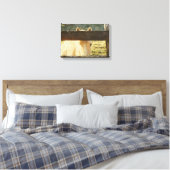 柵の中を覗き込む キャンバスプリント (インサイチュ (寝室))