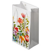 柵の後ろに足跡を付ける スモールペーパーバッグ (正面アングル)