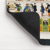 柵旅行、c.1850 マウスパッド (コーナー)
