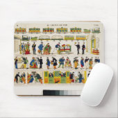 柵旅行、c.1850 マウスパッド (マウス)