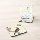 柿に烏,抱一柿及びカラス，鳳逸 コースター (右側)