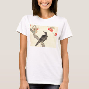 柿に烏,抱一柿及びカラス,鳳逸 Tシャツ