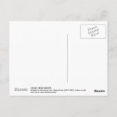 柿に猿,古邨モンキー柿の柿,大原光尊 ポストカード (裏面)