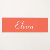 柿のエレガント名 |スタイリッシュトレンディー ヨガマット (正面(横))