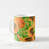 柿のコーヒーマグ コーヒーマグカップ (正面左)