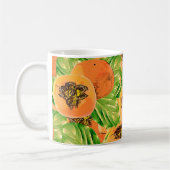 柿のコーヒーマグ コーヒーマグカップ (左)