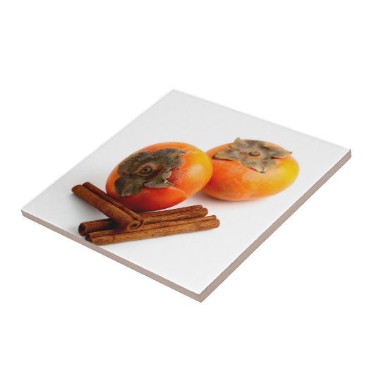 柿のシナモン タイル (側面)