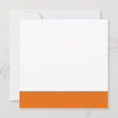 柿のバナー：:結婚式招待状 招待状 (裏面)