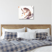 柿の実 キャンバスプリント (インサイチュ (寝室))