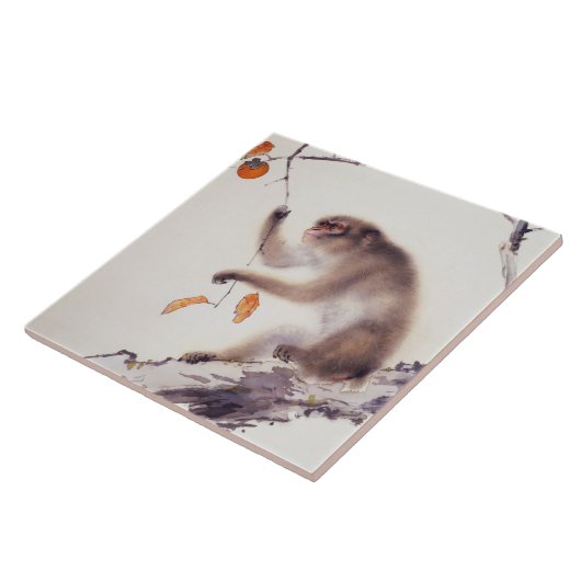 柿の実 タイル (側面)