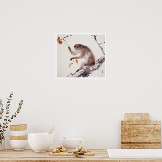 柿の実 ポスター (キッチン)