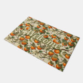 柿の柄 ドアマット (アングル)