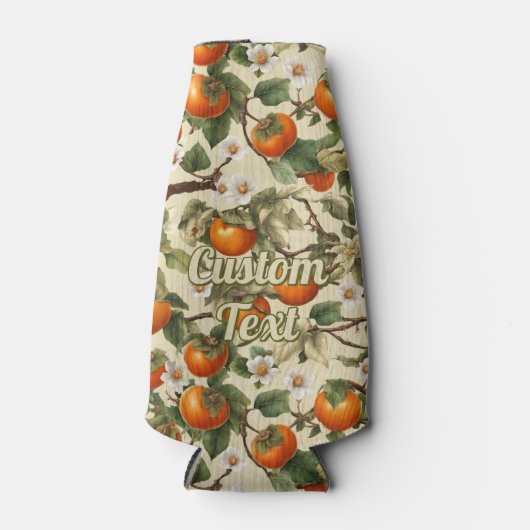 柿の柄 ボトルクーラー (正面)