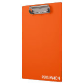 柿の赤の色名 クリップボード (左)