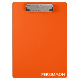 柿の赤の色名 クリップボード