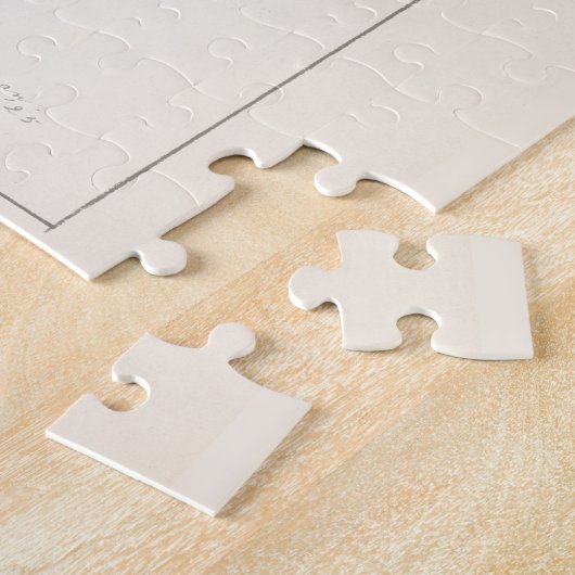 柿フルーツウォーター絵画の色 ジグソーパズル (側面)