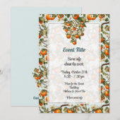 柿招待状 招待状 (正面/裏面)