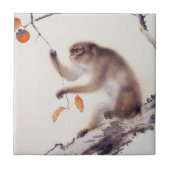 柿木の猿 タイル (正面)