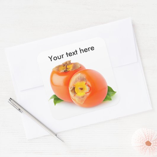 柿果 スクエアシール (封筒)