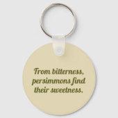 柿 キーホルダー (裏面)