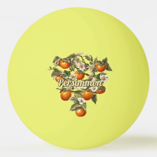 柿 卓球ボール (正面)