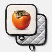 柿 鍋敷き (正面/裏面)