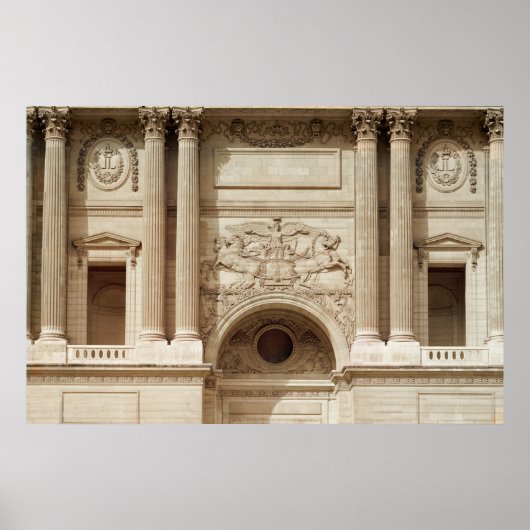 栄光がクラウンを配布し、植民地時代から ポスター (正面)