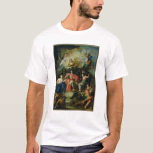 栄光によって戴冠するルイ14世c.1686 tシャツ