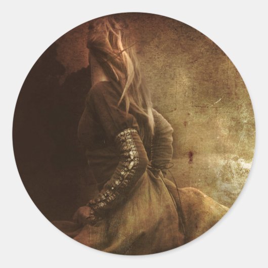 栄光に追われる ラウンドシール (正面)