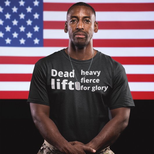 栄光のために重い激しい死を救う。ジムおもしろいTシャツ Tシャツ