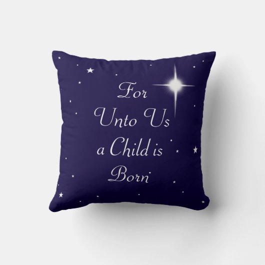 栄光のキリスト教の休日の枕の3つの天使王 クッション (裏面)